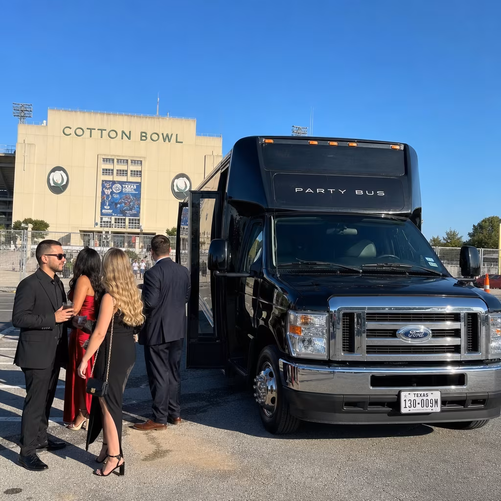 Rent a Bus to the Cotton Bowl at Fair Park