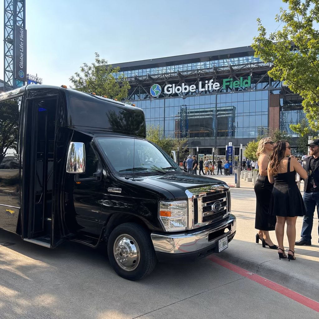 Rent a Bus to Globe Life Field