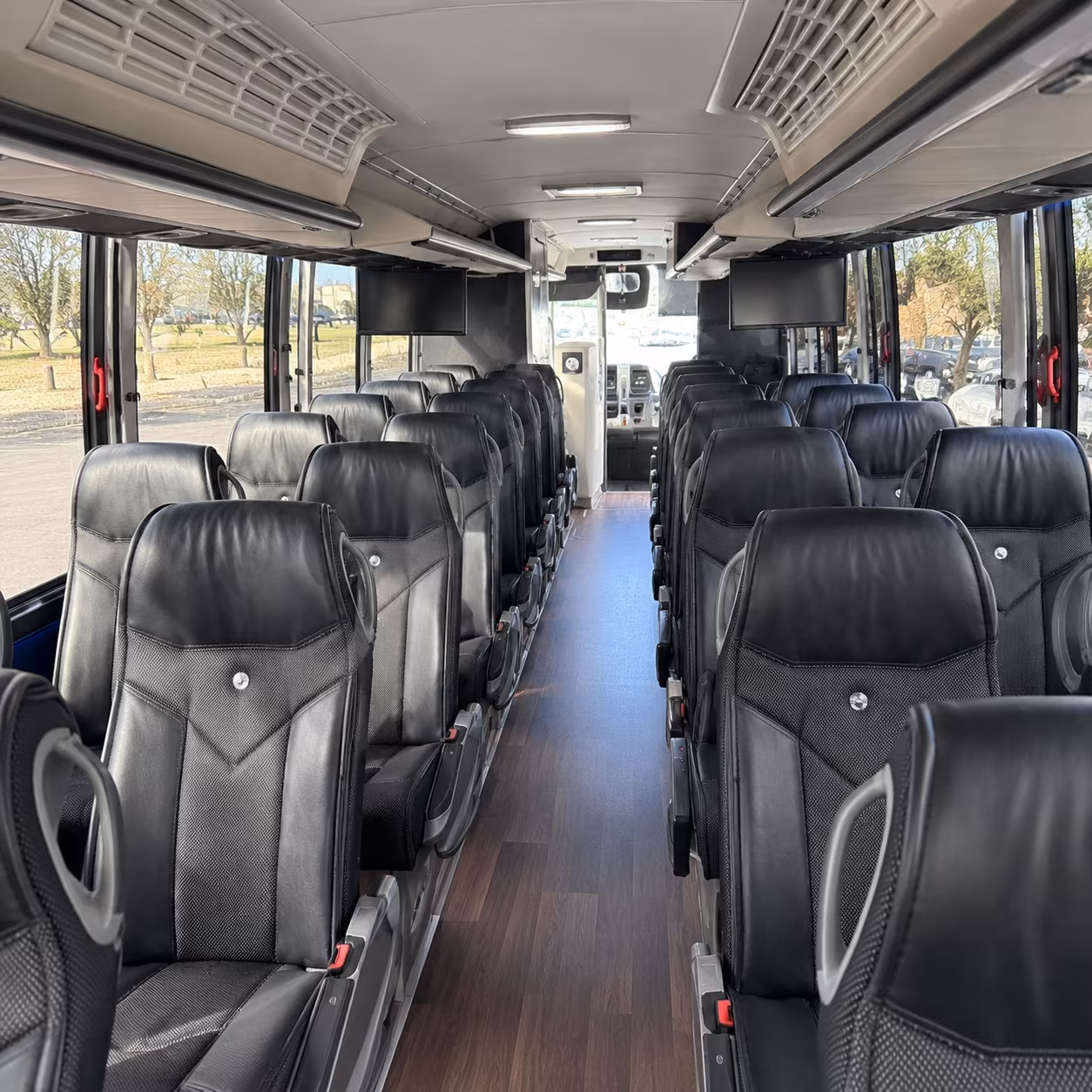Dallas Airport Shuttle & Transportation onboard seating