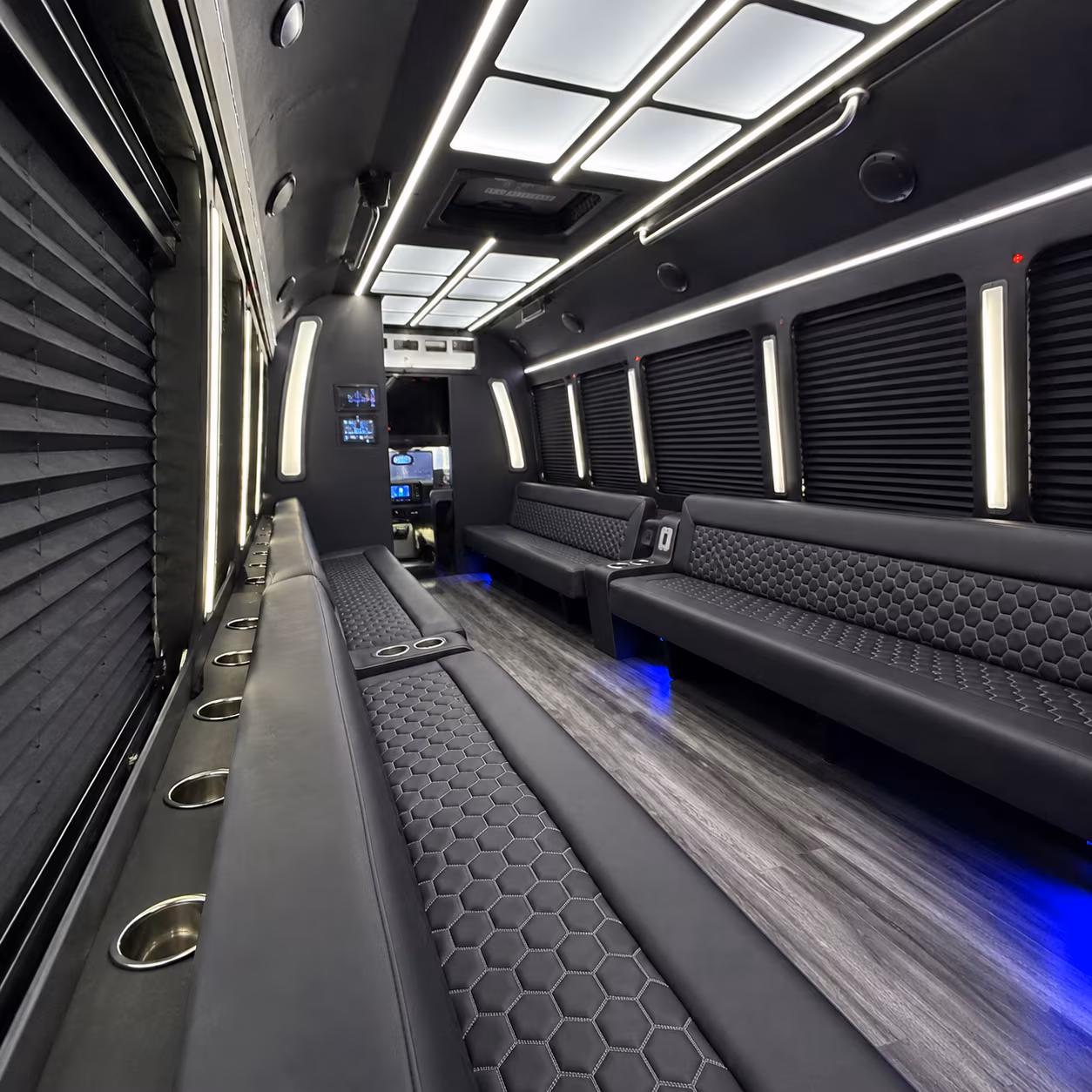 Dallas Bachelor & Bachelorette Transportation party bus exterior