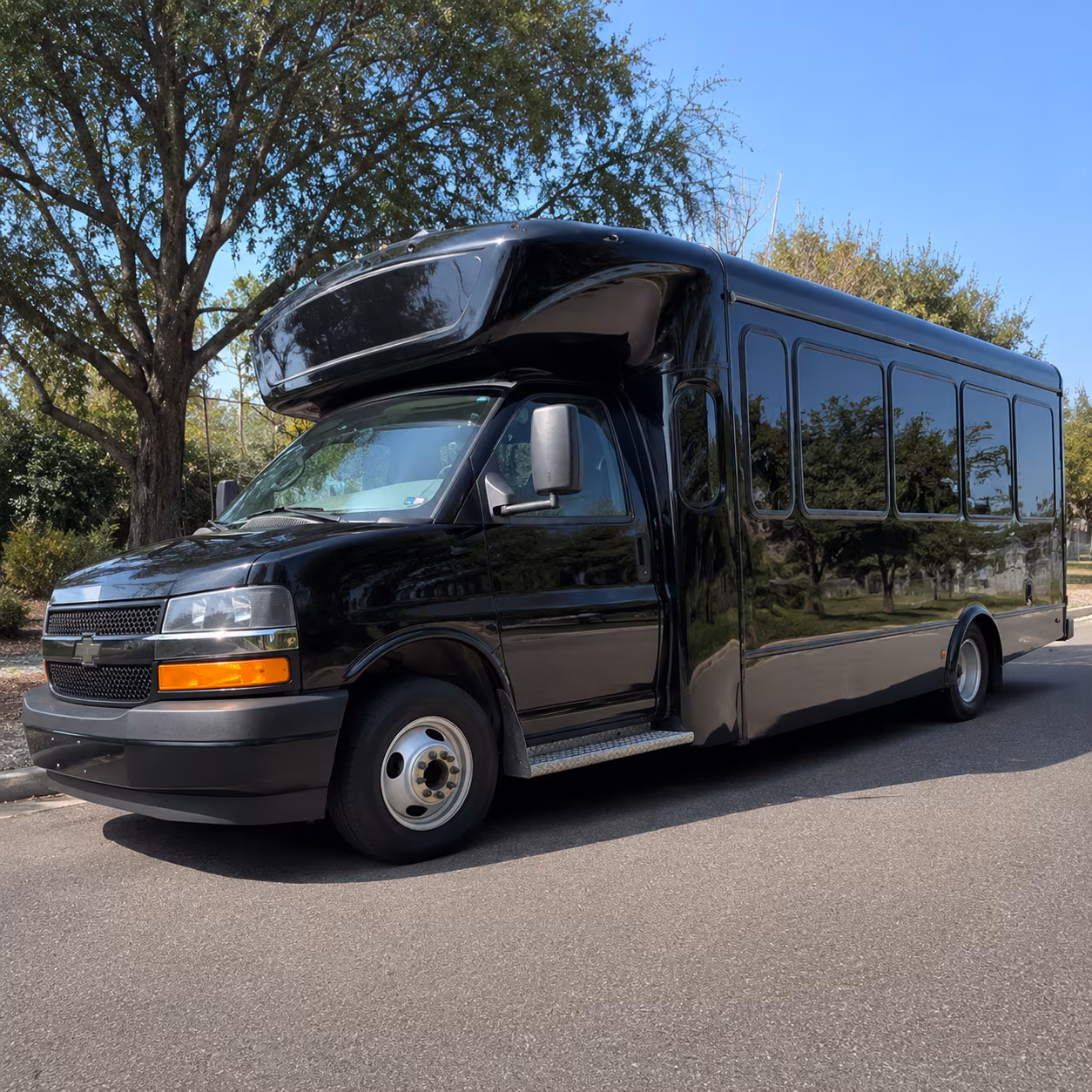 Dallas Bachelor & Bachelorette Transportation party bus exterior