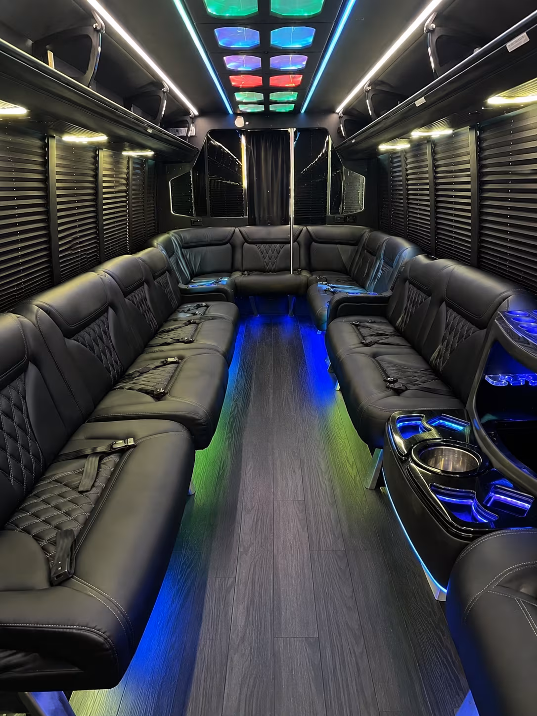 Dallas Bachelor & Bachelorette Transportation party bus exterior