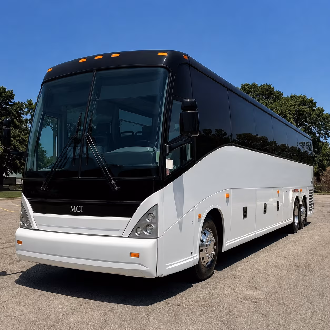 Dallas Corporate Transportation party bus exterior