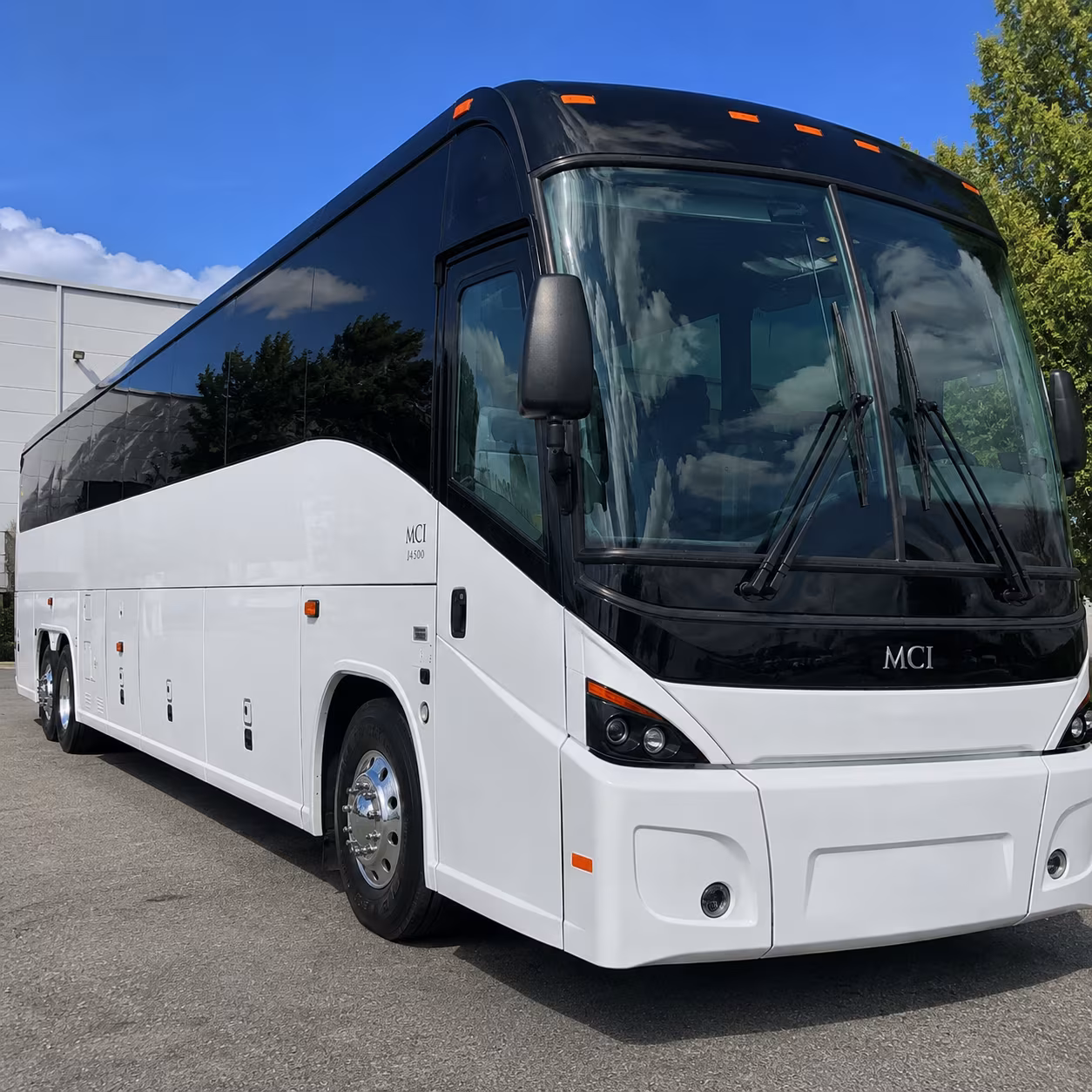 Dallas Corporate Transportation party bus exterior