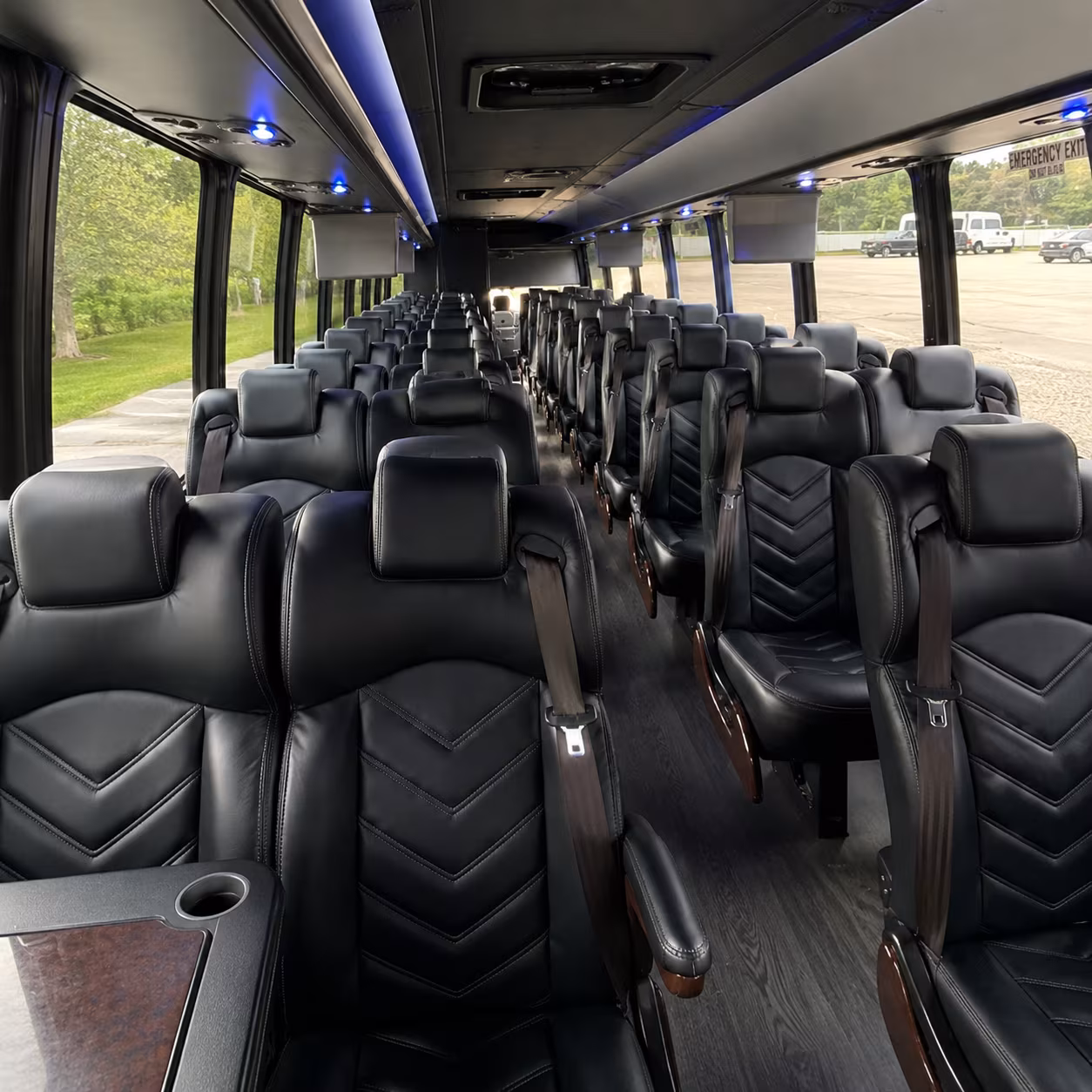 Dallas Corporate Transportation onboard seating