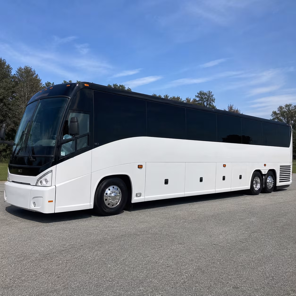 Dallas School Event Transportation party bus exterior