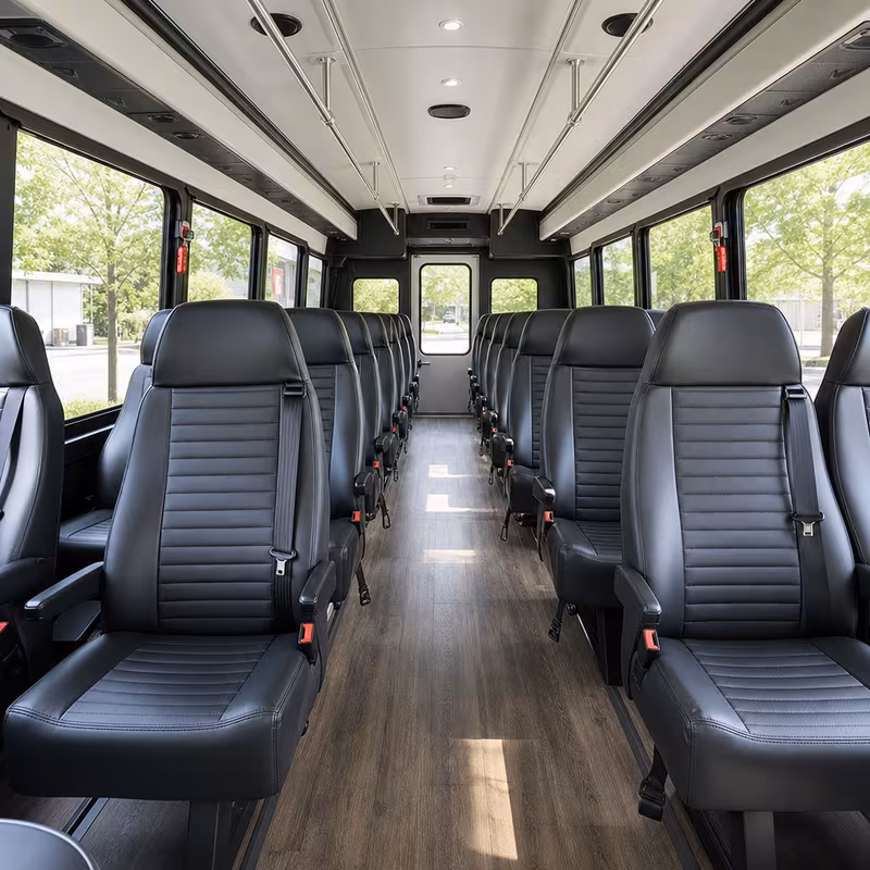 minibus interior