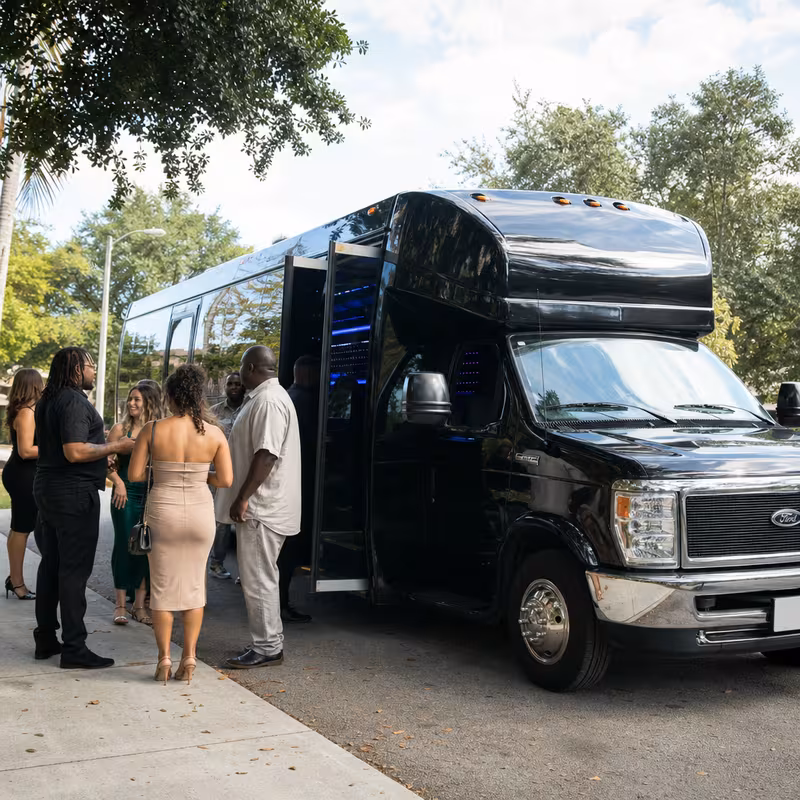 Dallas Private Event Transportation fleet vehicle
