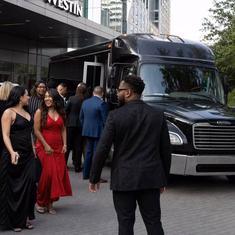 Private event transportation