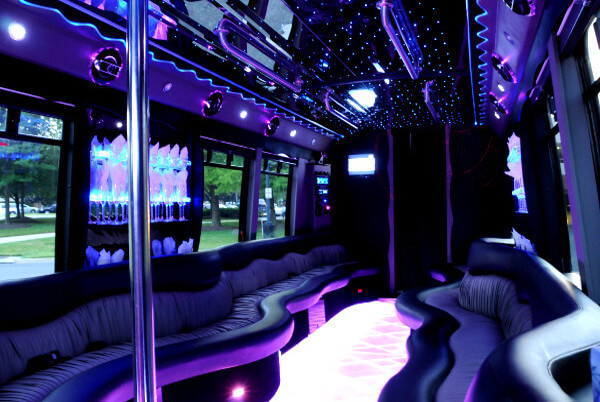 22 passenger party bus interior Atascocita