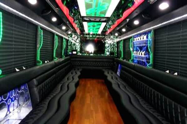 35 passenger party bus interior Nacogdoches