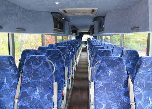 c40 passenger charter bus interior Farmers Branch