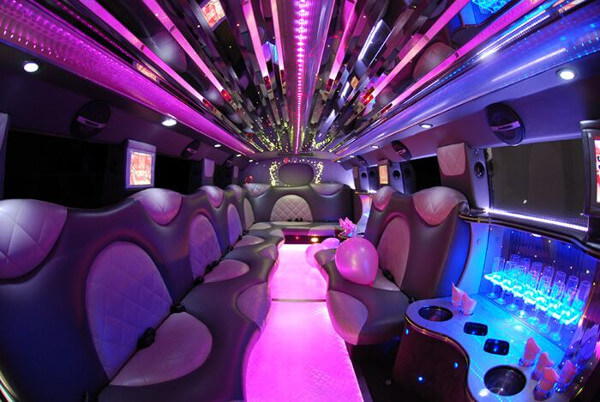 cadillac escalade limo interior Lancaster