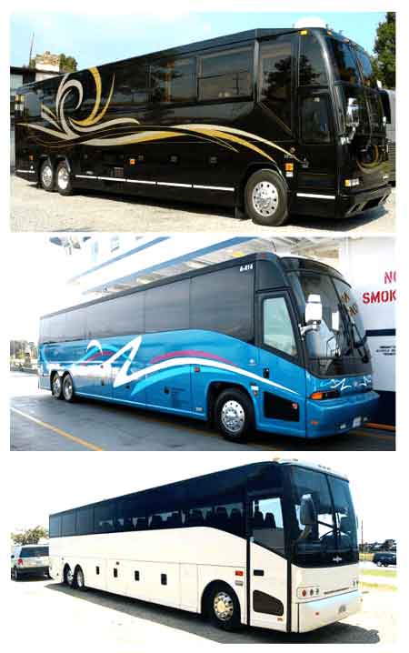 Charter Bus Arlington TX